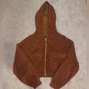 Brown corduroy jacket